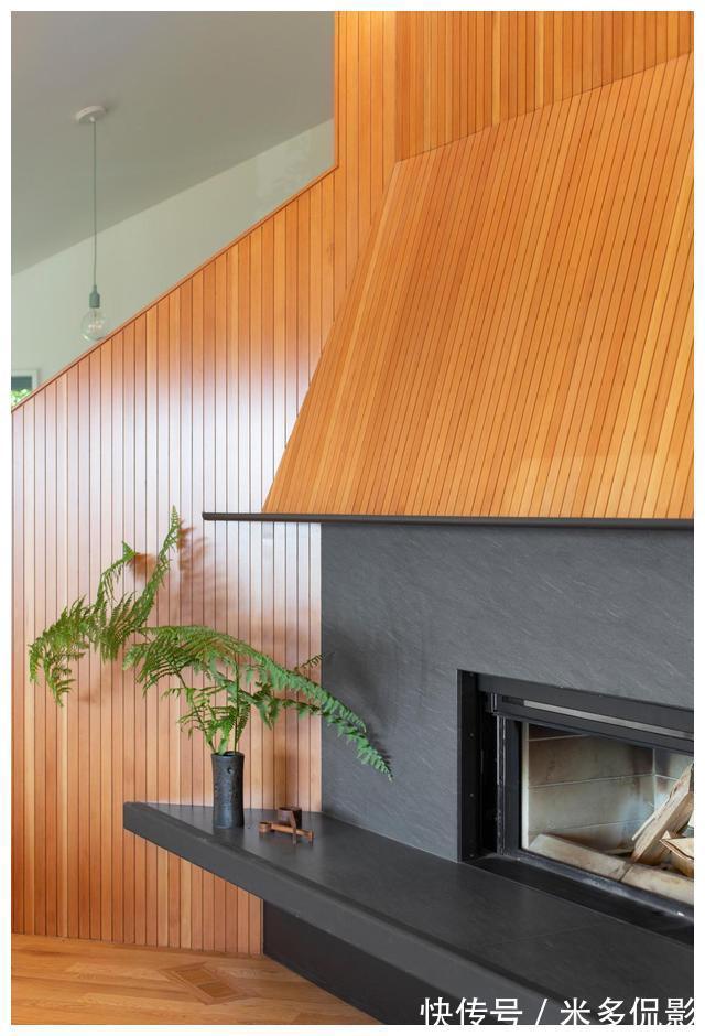 旋转门|深山自建256㎡小别墅,细节设计堪称一绝,进门后我就爱了