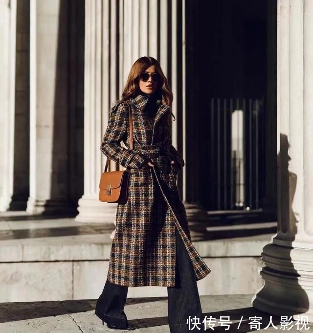 皮毛 冬天的高级感,一件大衣就够了