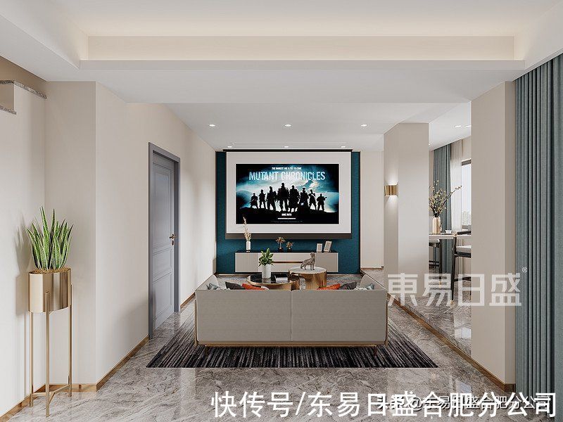 380㎡现代轻奢风别墅，挑空客厅设计很大气|旧房改造 | 别墅