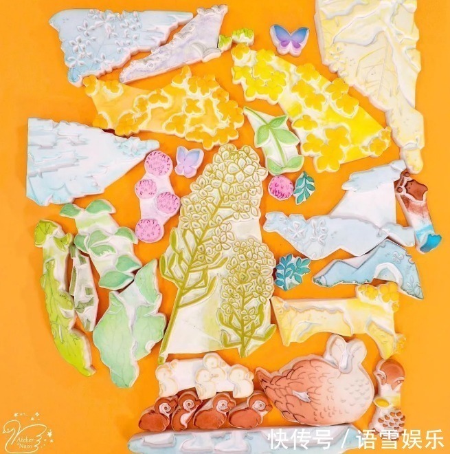 梦幻#她用橡皮制作出梦幻般的童话世界,精细的雕工堪比电脑绘制