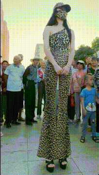 |搞笑GIF:妹子,这里有些破旧了,搬到我家来住吧