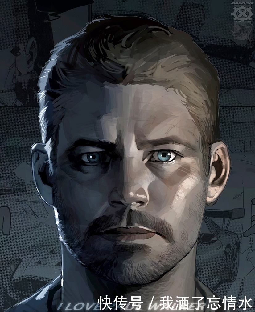 超酷素描漫画线稿上色后霸气无比，反差尽如此强烈！