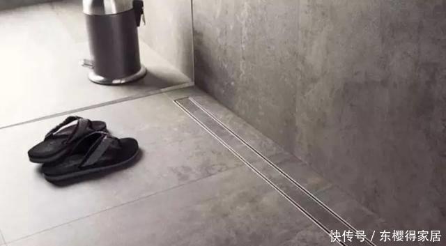 地漏|卫生间淋浴区不要装挡水条了，这样设计更省钱实用，太机智了