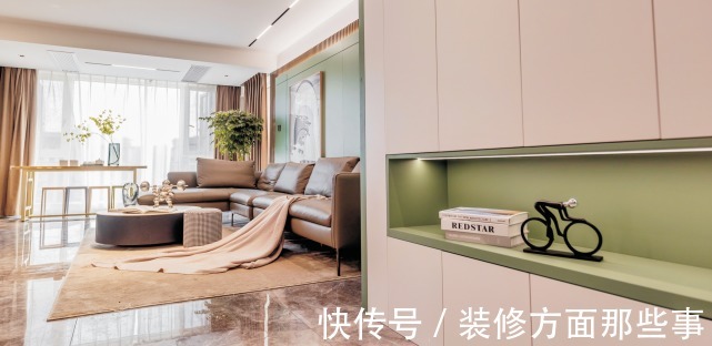 玄关|130㎡现代简约森系住宅,依旧保留着烟火气