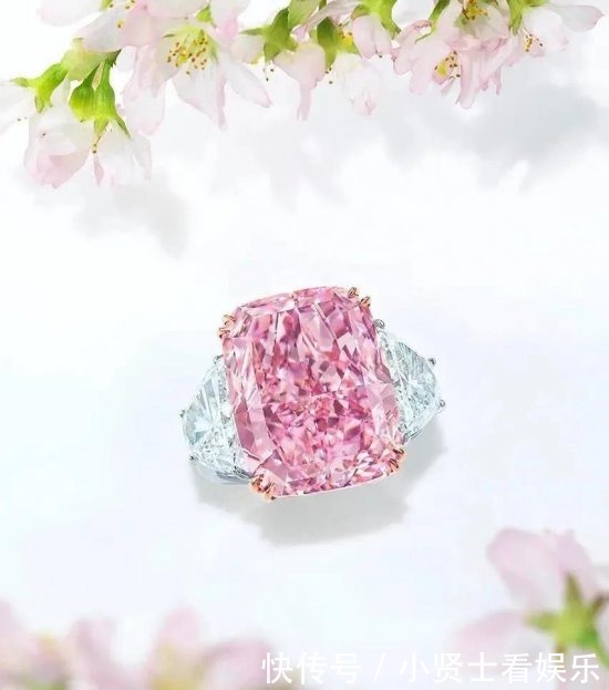 粉钻|破纪录!拍卖史上最大的艳彩紫粉红钻石1