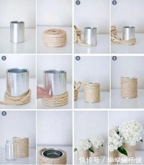 笔筒|奶粉罐、铁管能做些什么环保实用的变废为宝手工合集,附教程