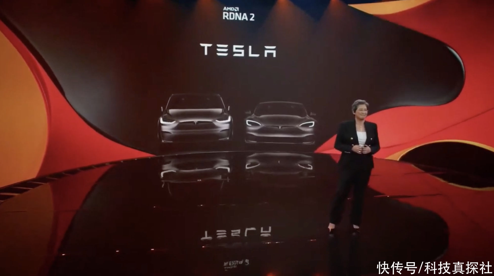 model s|开车还是打游戏？AMD给新款特斯拉装了一张显卡，能玩《巫师3》