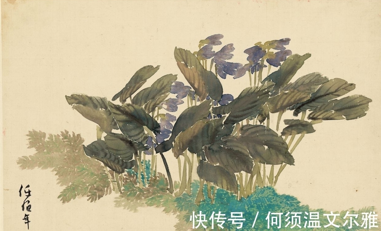 任伯年@海派名家四杰:任伯年、吴昌硕、虚谷、蒲华,大师级作品有多厉害