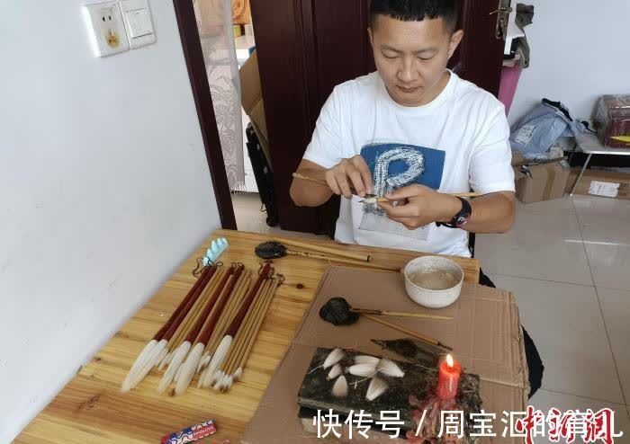 崔氏|河北任丘“崔氏毛笔”:百年手工传承 制笔如修行