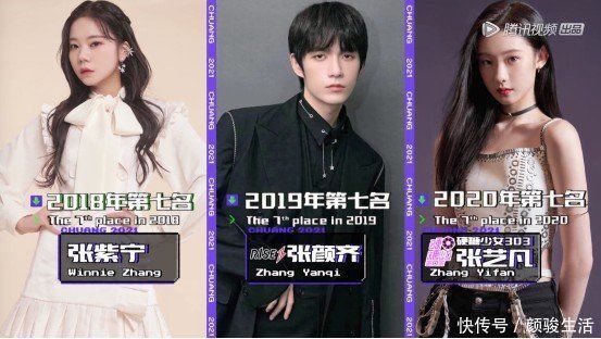 张腾 创造营第七名都姓张?带你认识一下2021张姓训练生