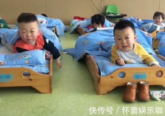 幼儿园|两位“杠精萌娃”幼儿园吵架走红,红衣萌娃:嘿呀,好气啊!