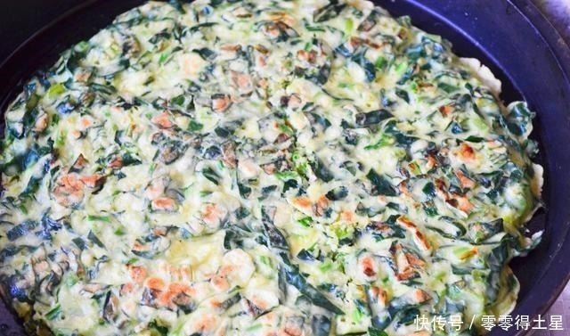 芝麻油|天冷了，教你做懒人早餐饼，只需1把菠菜，3颗鸡蛋煎一煎即可完成