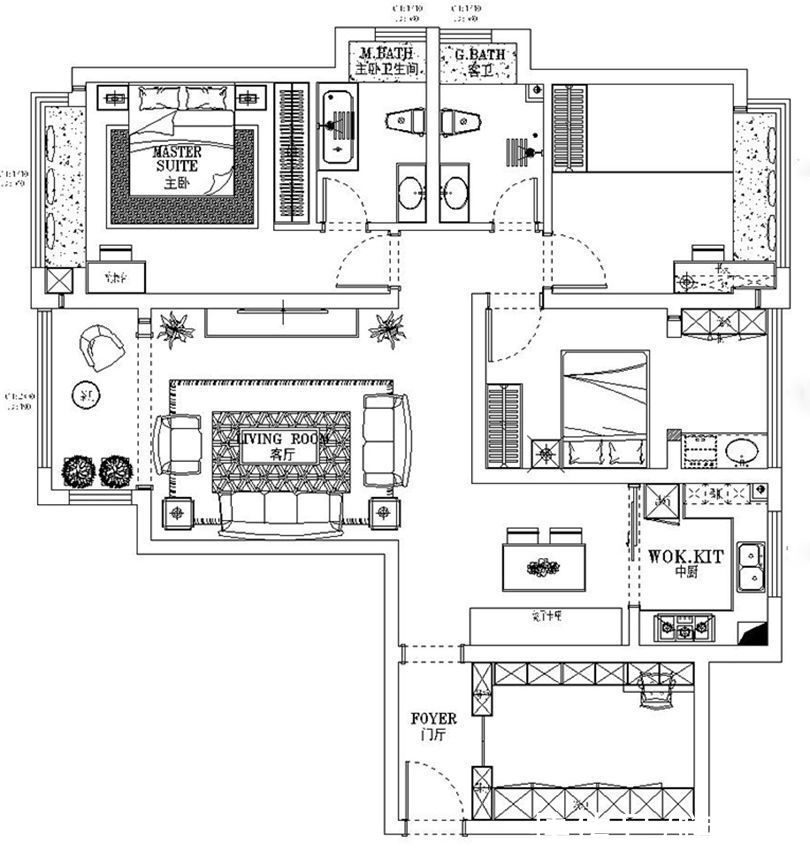 风格|142㎡地中海风格4室2厅，气质出众的舒适美家
