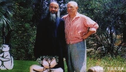 大画家张大千 娶了10个老婆, 做过100天和尚, 更是一位吃货!