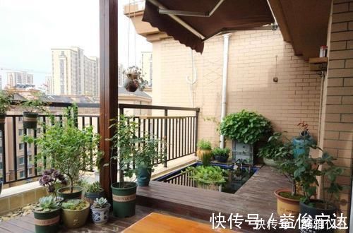 设计|阳台不要傻傻晾晒衣服了,头次见有钱人这样设计,好看实用又大气