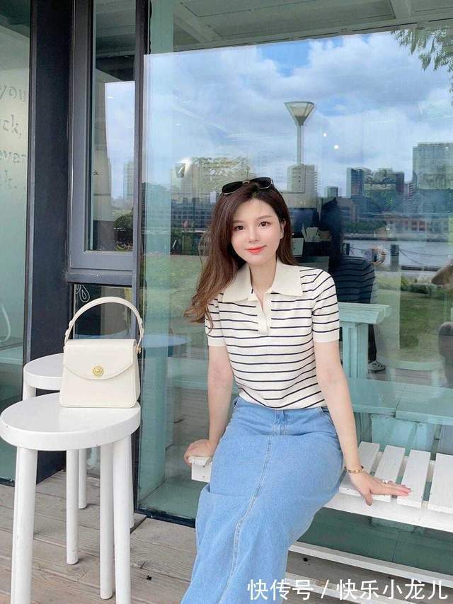 半身裙|秋天的正确打开方式,针织衫搭配裙子,温柔到骨子里了,优雅洋气