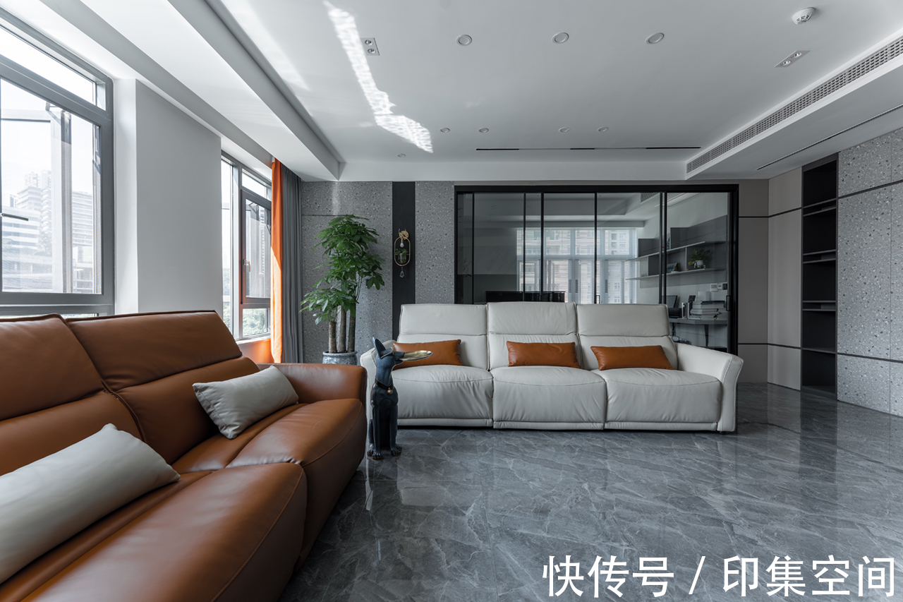 书房|200㎡的现代轻奢——最好的生活