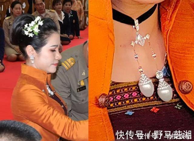 首饰|诗妮娜太好面子了！没有奢华项链不服输，自己用珍珠DTY也耀眼