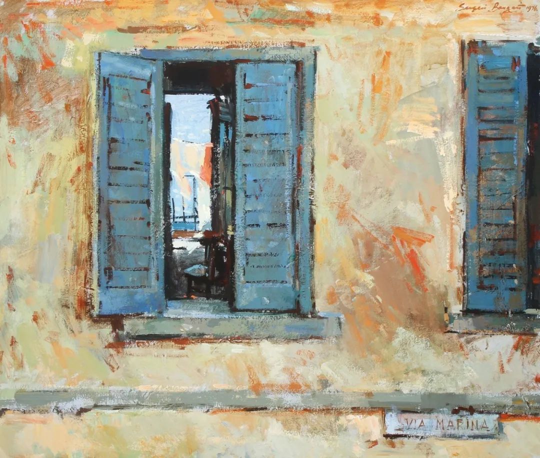 谢尔盖@乌克兰画家谢尔盖,对生活和艺术的大胆尝试