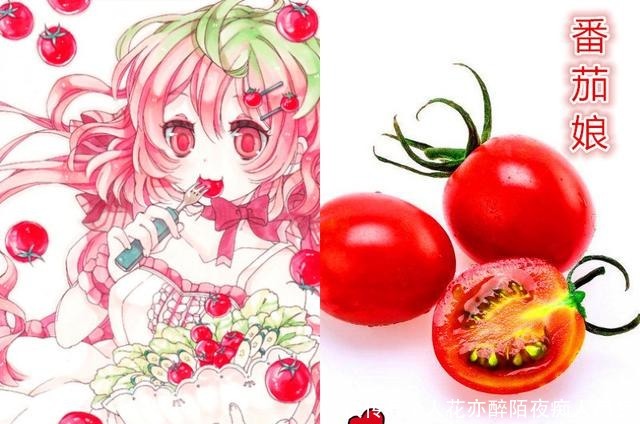 桃子|当水果“拟人”小萌娘后,草莓娘超可爱,桃子娘是腹黑小姐姐