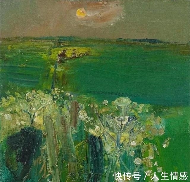 克罗齐#这种表现主义画得真美:英国画家琼·凯瑟琳作品选