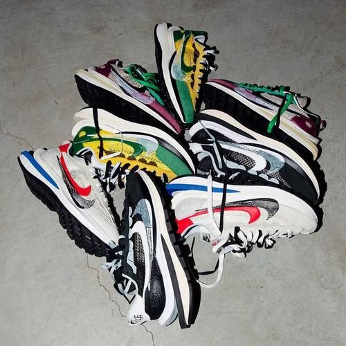 黑武士 Nike x sacai 曝光！配色、材质全面升级！
