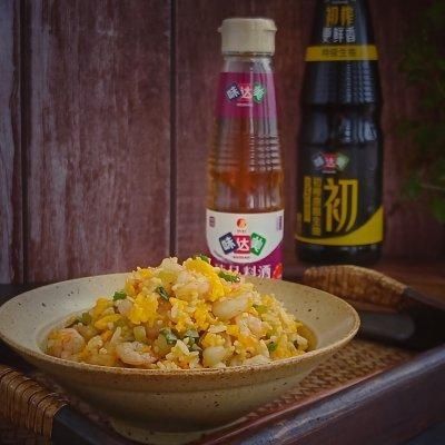 虾仁|人气家常下饭菜虾仁炒饭，一秒征服家人的胃