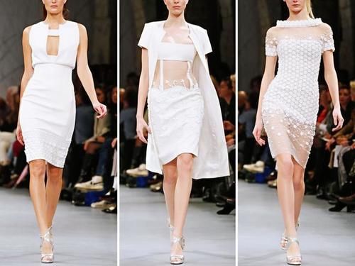 Georges Chakra高定：鱼鳞设计融入礼服，呈现新颖视觉效果