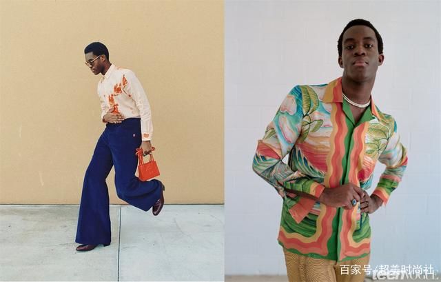 t恤|黑人时尚模特走红网络，复古时尚风引人注目，还获评最佳着装奖