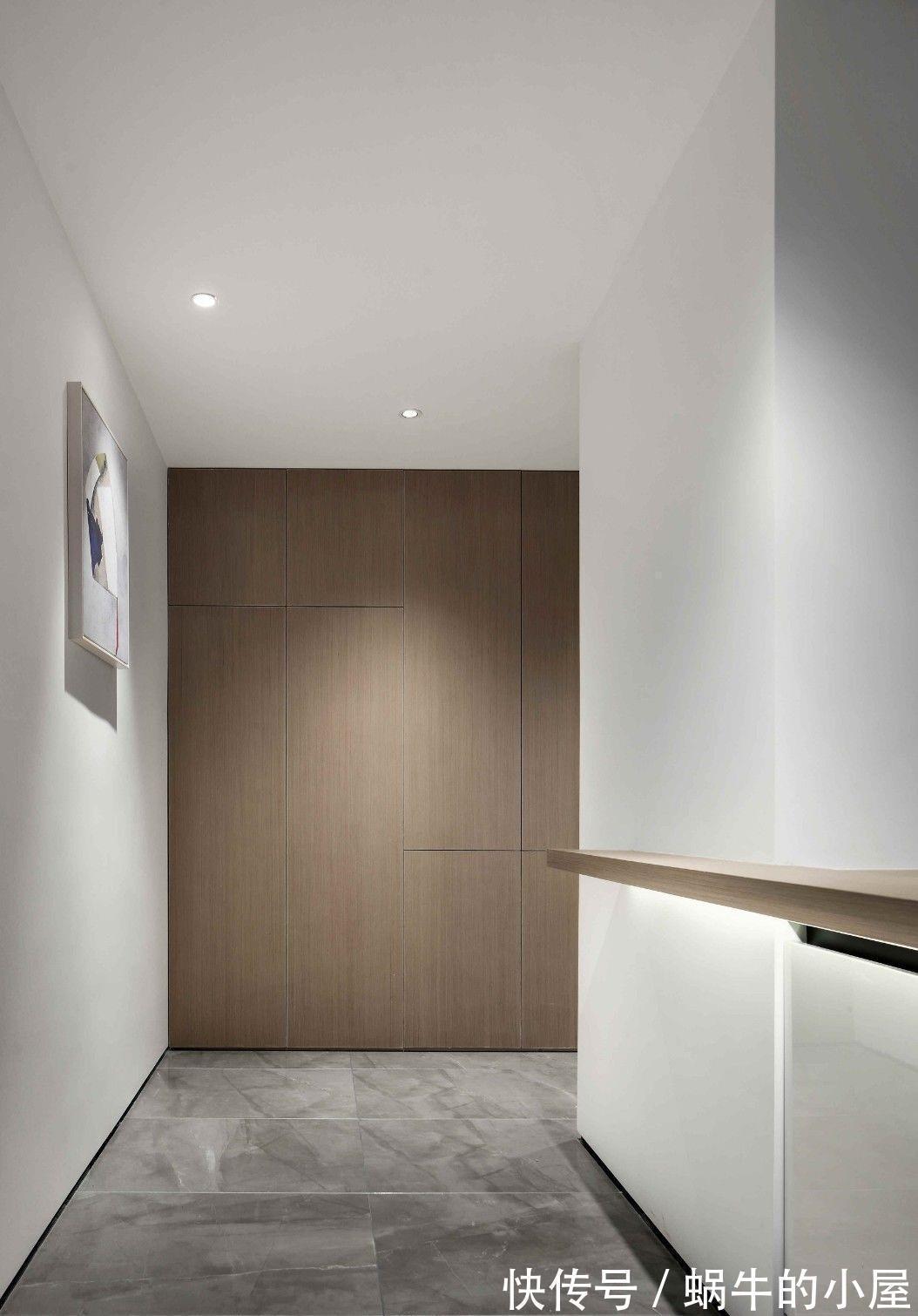 业主|现代极简风的两居室,不多加修饰,用留白让空间变得更为立体