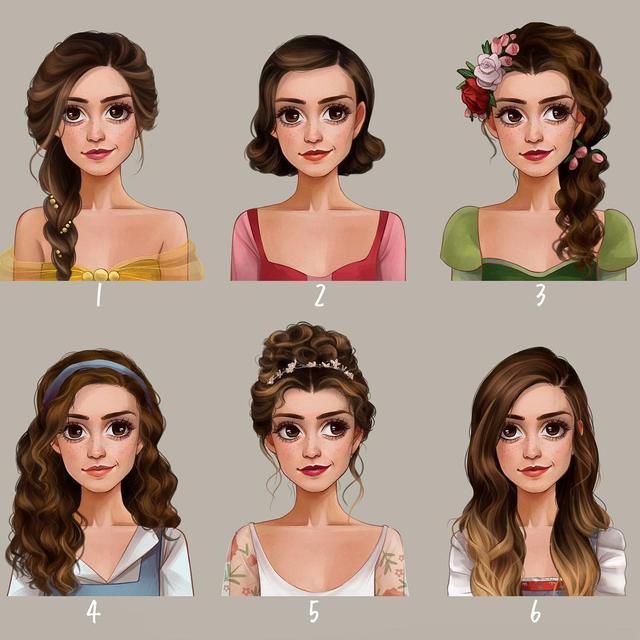 迪士尼公主换发型后会是怎样?各个颜值能打，留什么发型都养眼