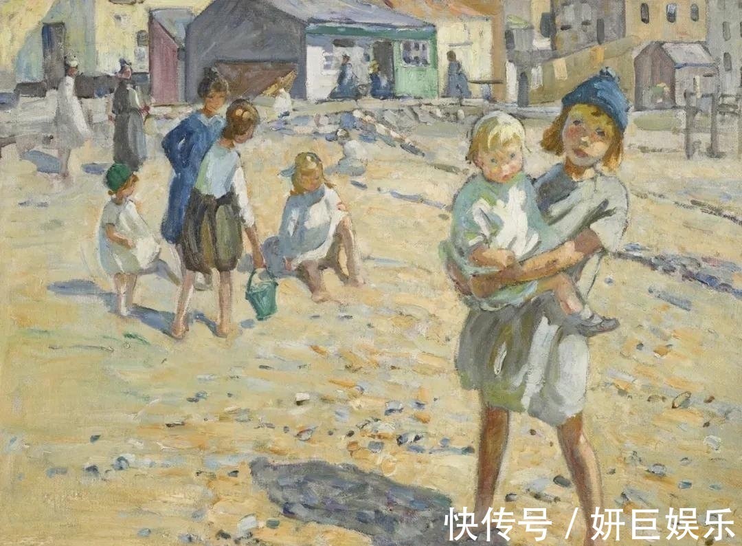 会员!20世纪英国最伟大的女画家之一多萝西娅·夏普油画作品欣赏