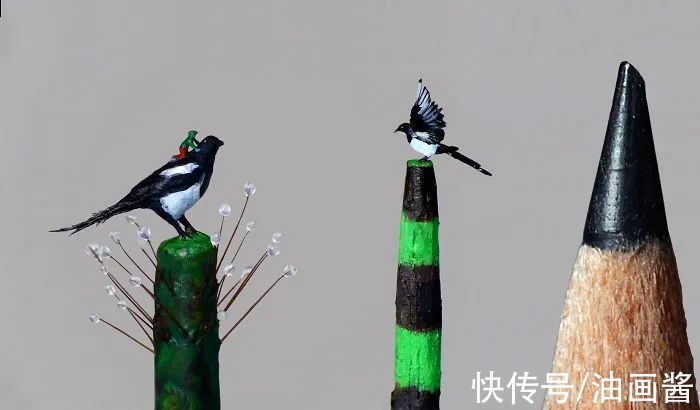 艺术家!小到离谱的微雕艺术,不比较不知道,一比较吓人一跳