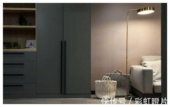 电视墙|新房装修结束,半包6万含基础建材,餐客厅的全墙收纳柜太喜欢了