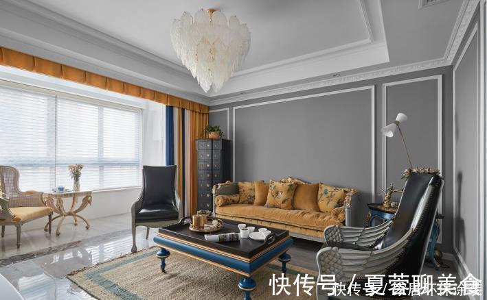 一半皇家风,一半现代感,营造高贵矜持的新家,让朋友羡慕不已