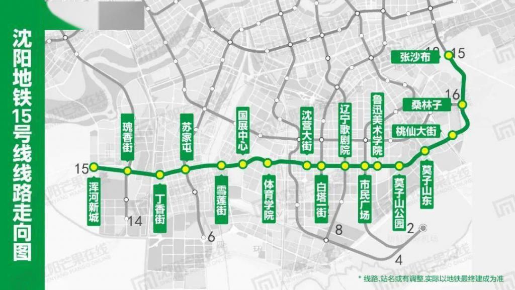 线路|沈阳地铁建设、运营4条最新消息
