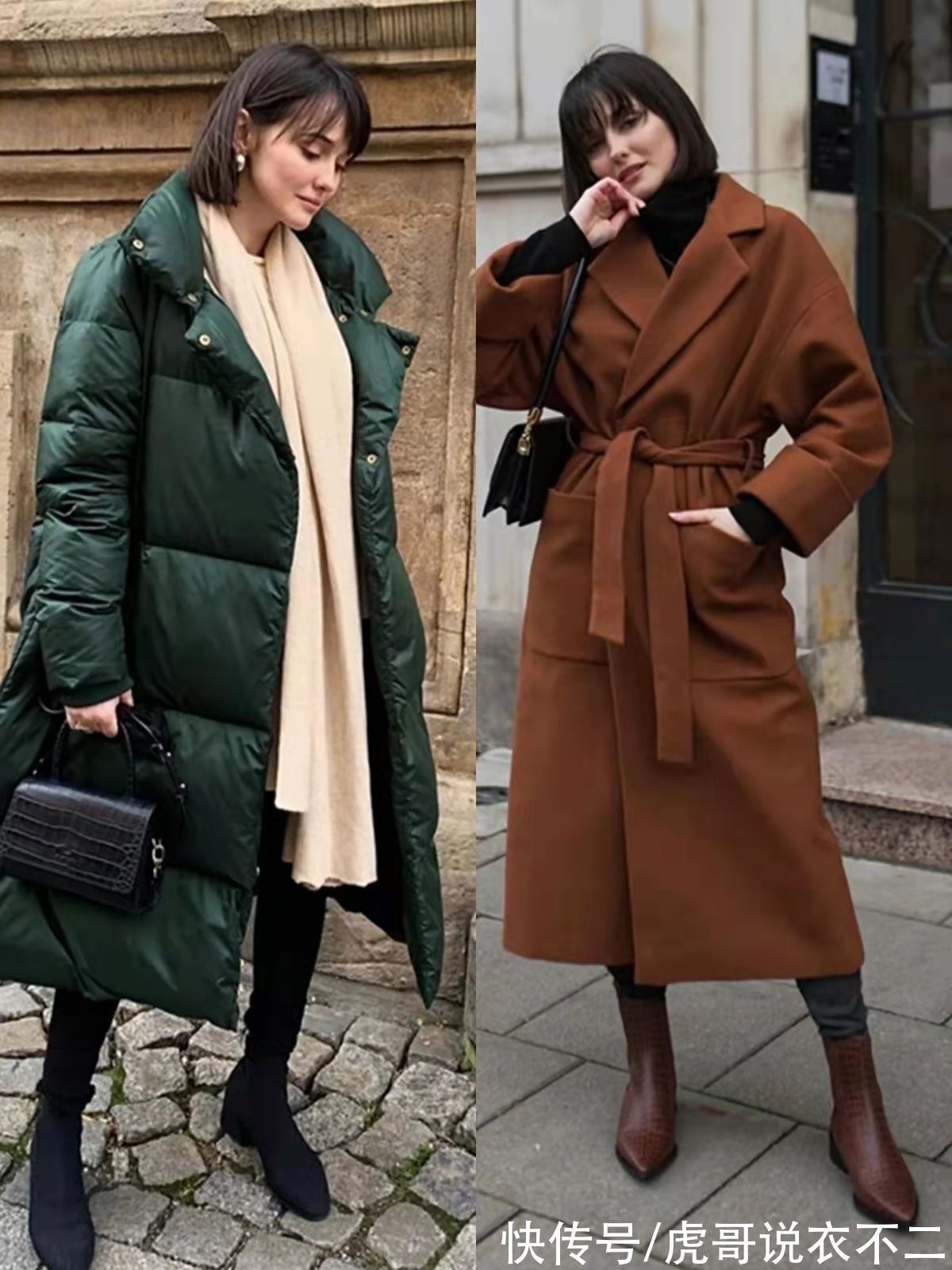 波兰 看完这位波兰博主的搭配,才知道冬季不露脚踝更高级,实用又保暖