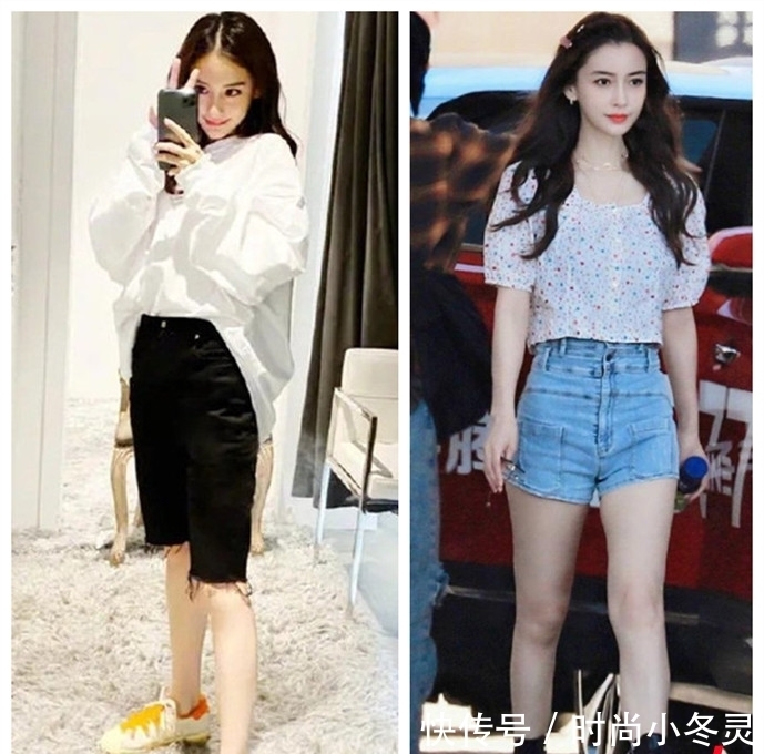 拖鞋|有种时髦叫“baby上班”,穿短裤腿细且长,帆布鞋当拖鞋踩真个性