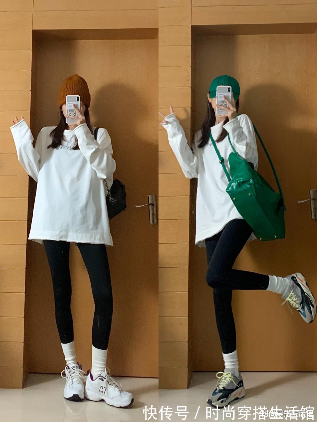 羽绒服|天冷了火了一种裤子:叫“鲨鱼裤”,保暖显瘦,不管怎么搭都好看