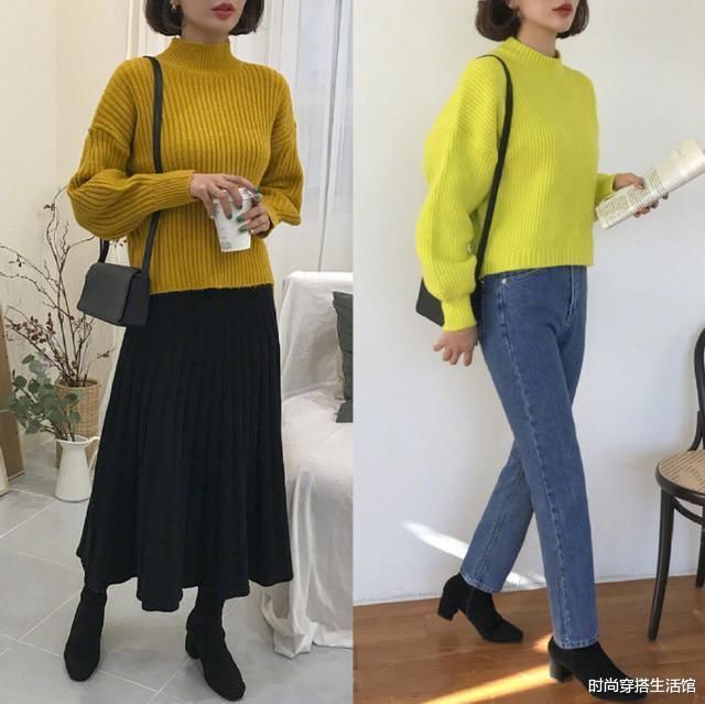 小姐姐|女人别不舍得打扮自己,18套简单实用的毛衣穿搭,太适合普通人了