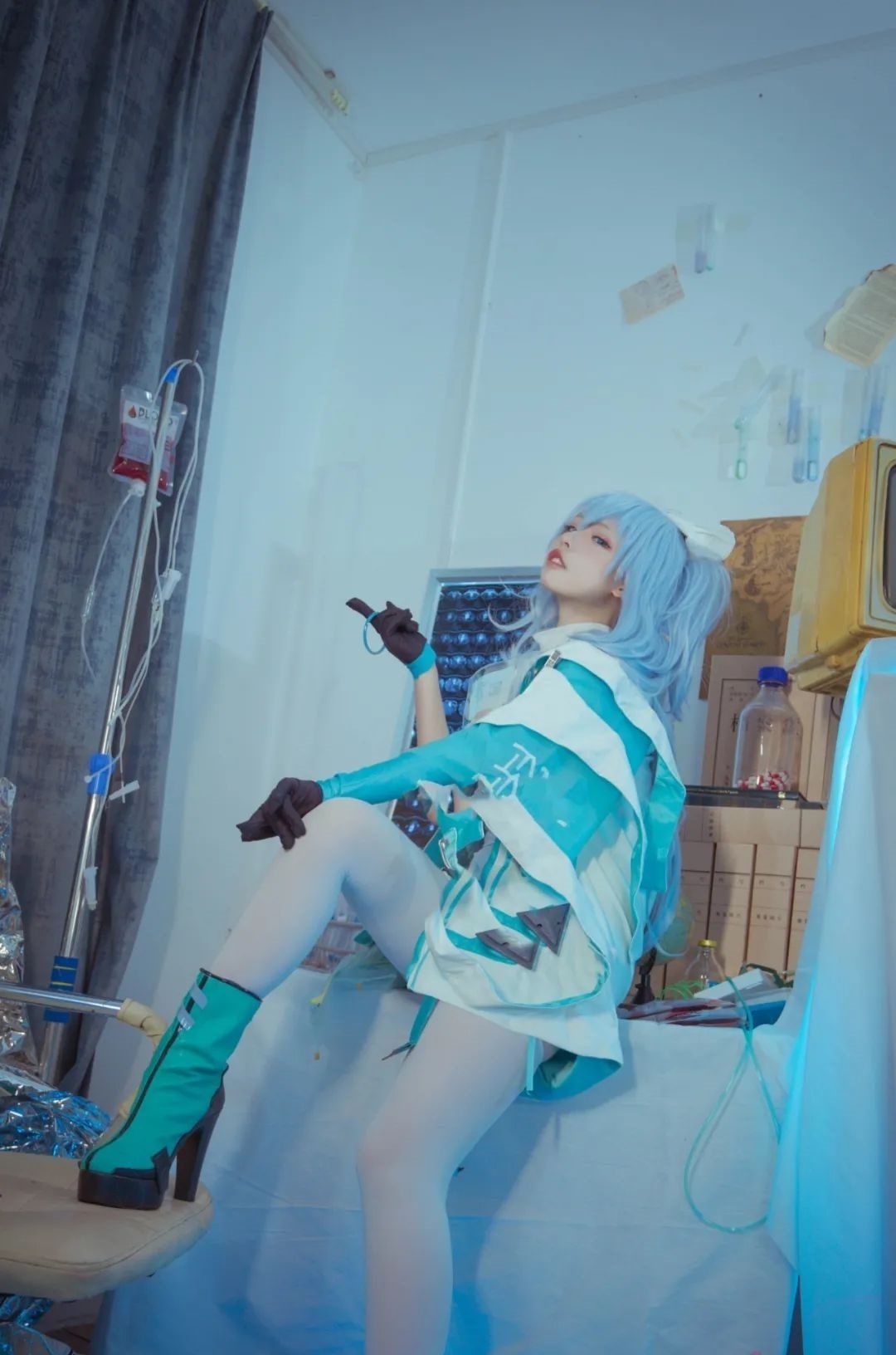 cos:云图计划芙洛伦cos正片@茶狐狐