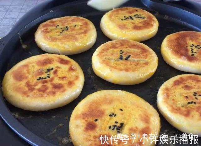 用一斤面粉做了一大盆的老婆饼,配方做法详细讲解,咬一口还掉渣