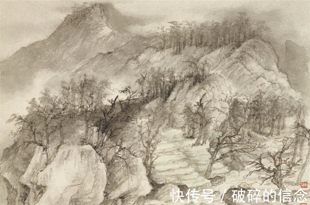山水画&南北兼容|郭文杰山水画