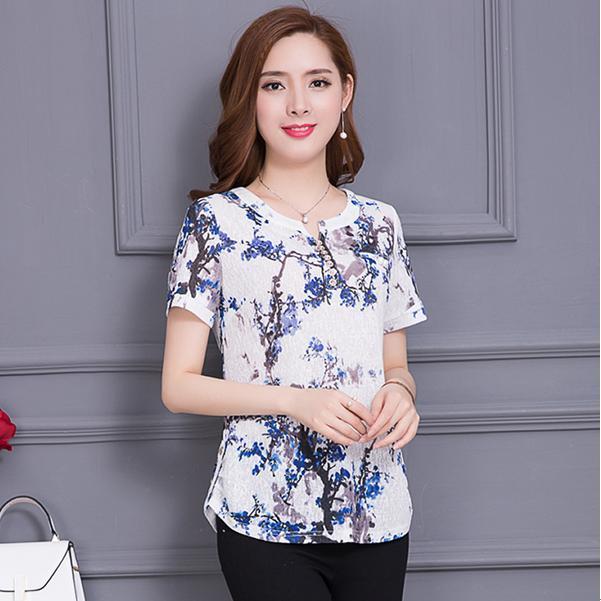 雪纺 适合三四十岁女人穿的雪纺衫,精致甜美,好看又遮肉