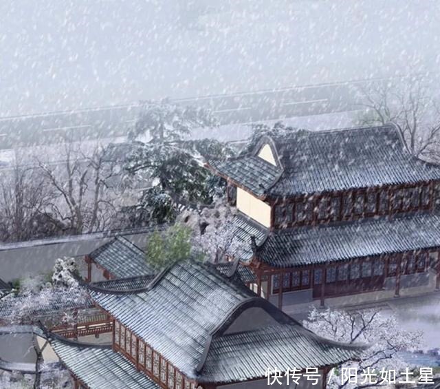 玉苑行春色,琼花借柳风。五绝《春雪》