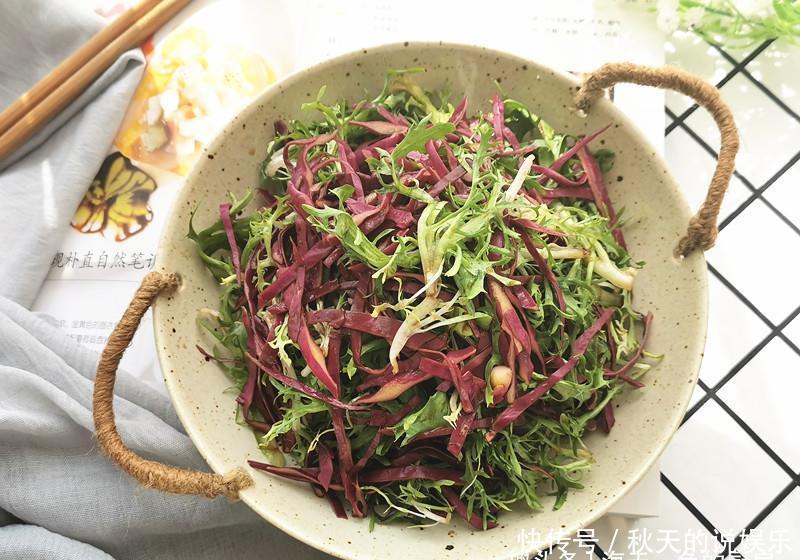 过节吃腻了肉菜,来试试这道凉拌菜,5分钟一盘清淡爽口解腻