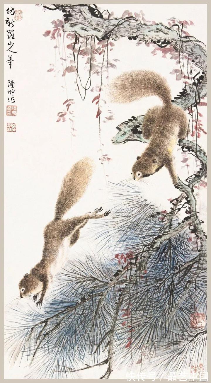 中国画&陆抑非：出色的大写意花鸟画家多半是书法家，大写意画是写出来的，不是画出来的