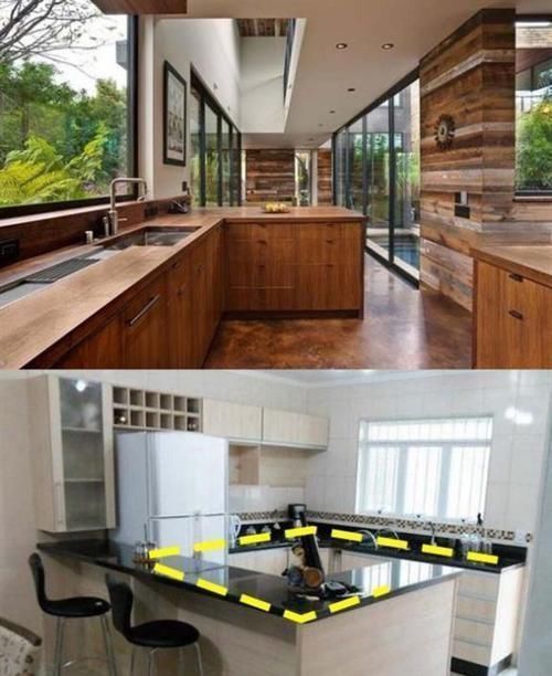 老婆|新房刚装完修,厨房只多加了一条边, 竟惹邻居天天参观!