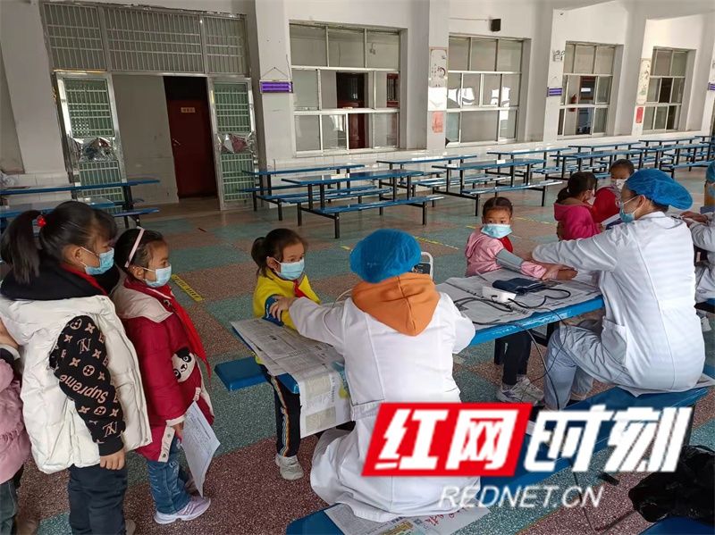 体检|慈利县许家坊土家族乡卫生院：扎实做好中小学生体检工作 助力儿童健康成长