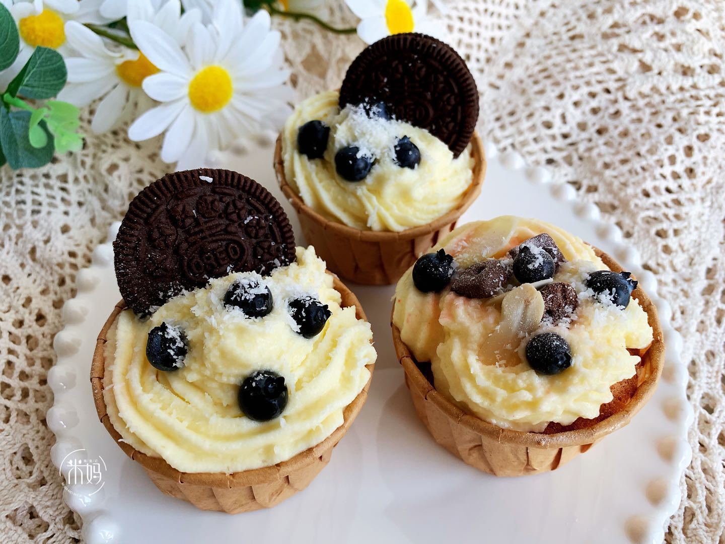 在家自制纸杯蛋糕,材料做法超简单,一次成功,学会不用出去买了